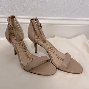 Sam Edelman Patti Sandal, Beige, Size 5